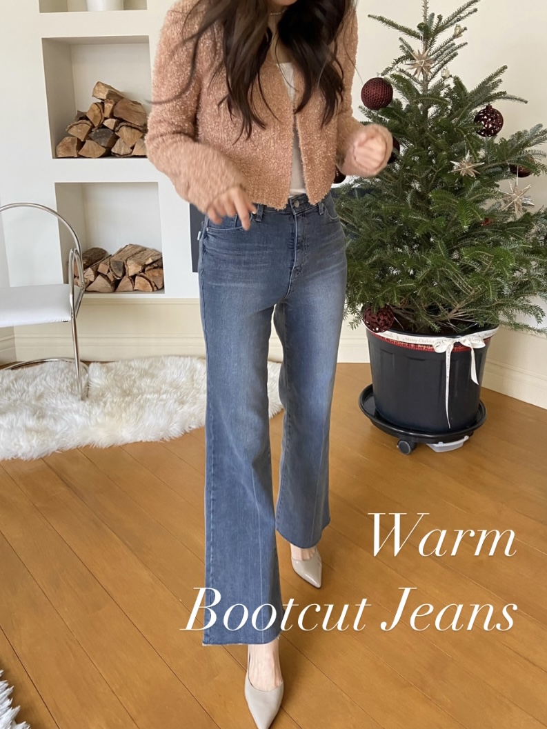 Warm Bootcut Jeans