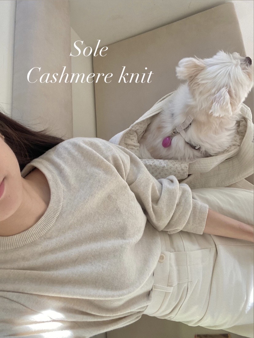 Sole Cashmere knit
